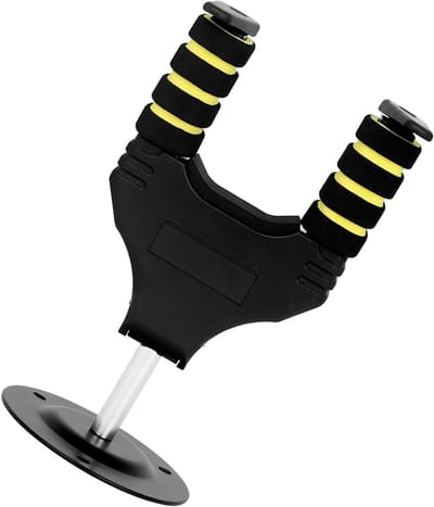 Gitaar Muurbeugel - Instrumenten Hanger - Muziek Opbergen - Zelfvergrendelend Ontwerp - 17.5 cm - Zwart