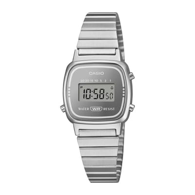 Casio Casio Collection Vintage LA670WES-7AEF Horloge - Staal - Zilverkleurig - Ø 24 mm