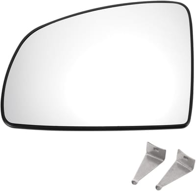 Dailygoods - Auto Buitenspiegel Links Vervanging - Convex Glas - Niet-Verwarmd - Wit - Voor Meriva A - Perfecte Pasvorm - Hoogwaardige K...