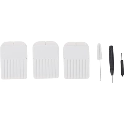 Filtres Pare-Cérumen Outil de Nettoyage de Poussière Efficace Filtres Cérumen de Remplacement Professionnels pour Aide Auditive avec white