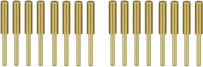 Diamant Slijpsteen Vijlen - Kettingzaag Vijlen - Zaagketting Scherp Maken - Titanium Geplateerd - 16 Stuks - Goud