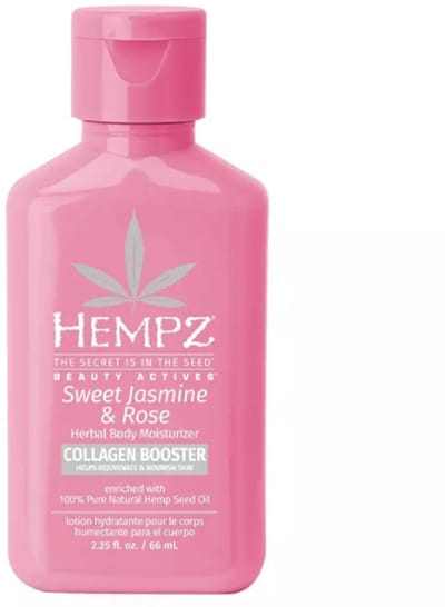 Hempz Original Sweet Jasmine & Rose Herbal Body Moisturizer 66 ml - Hydraterende Crème - Body Lotion voor Dames en Heren - Hydraterend & Verzachtend - Jasmijn Rozen