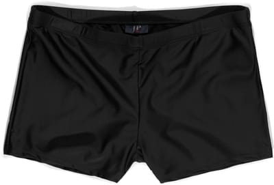 JP 1880 - Heren - Zwembroek beachwear elastische tailleband koord - Zwart - Maat 8XL