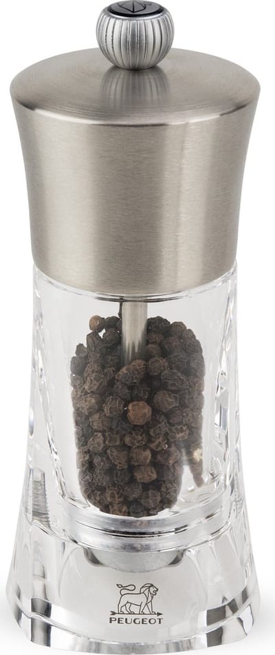 Peugeot Ouessant Pepermolen 14 cm - Transparant - Acryl/inox