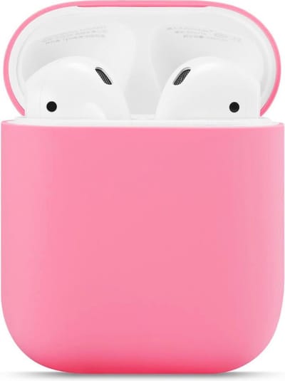 Siliconen beschermhoesje geschikt voor de Apple AirPods oplaadcase - Roze