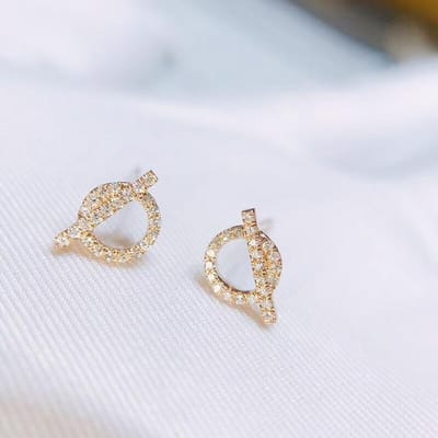 Massief 925 Zilveren Sieraden Oorknopjes Voor Vrouwen Aros Mujer Oreja Orecchini Zilver 925 Sieraden Bizuteria Granaat Diamanten Oorbellen