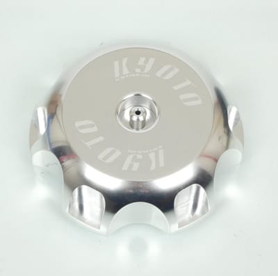Bouchon de réservoir Kyoto aluminium poli pour moto Yamaha 85 YZ Neuf