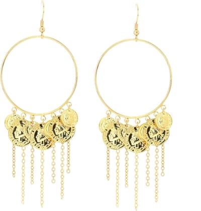Behave - Oorhangers - Muntjeslook met kettingtjes - Boho festivalstijl