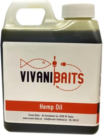 Hennepzaadolie Utopia - Omega 3 6 Supplement - 1 Ltr voor Gezonde Huid en Vacht Hond
