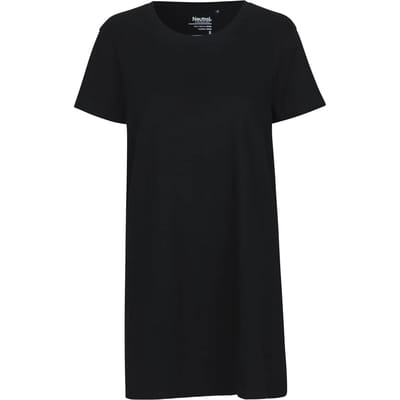 Dames t-shirt jurk Neutral