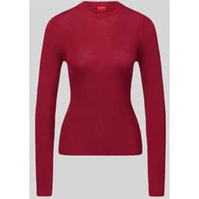 slim fit pullover van wolmix met lyocell-kasjmier-aandeel model 'Sallya'