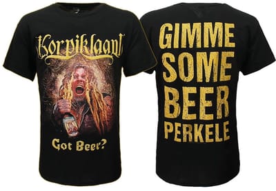 Korpiklaani Gimme Some Beer T-Shirt - Officiële Merchandise - XXL
