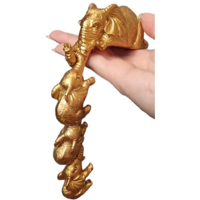 Olifant en Olifant Ornament Hars Decoratie Ins Creatieve Huis Desktop Decoratie Binnenplaats Tuinbouw Decoratie