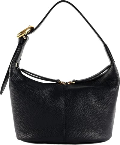 COCCINELLE Leren Handtas Fernanda Handbag Noir Zwart