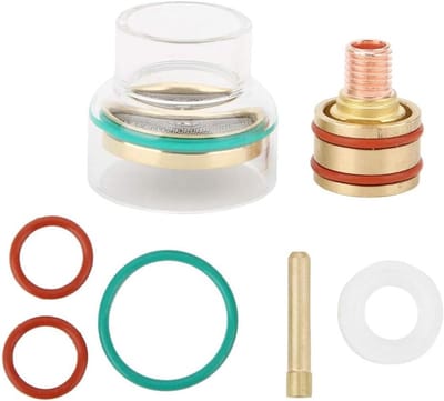 TIG Las Accessoires - Argon Las Starterset - Lassen Verbeteren - Gasbesparend Ontwerp - 2.4mm - Transparant