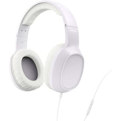 Hama Fun C On Ear koptelefoon Kabel Stereo Wit Headset Telefoon