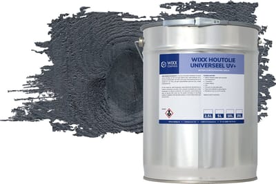 Wixx Universele Houtolie UV+ - 20L - Zwart