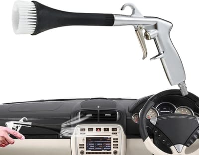 Auto Detailer Luchtblazer - Vuilreiniger Auto - Auto Interieur Reinigen - Hogedruk Luchtstroom - 28.5 x 16.5 x 7 cm