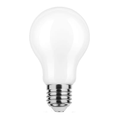 Modee E27 LED Lamp 8W - 1055lm - 4000K - Neutraal Wit - LED Filament Melkglas Globe A60 - Vervangt 75W Halogeen Gloeilamp - 2 stuks