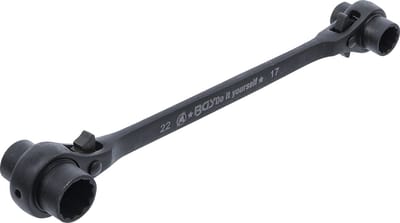 BGS Werfpuntratel 4-in-1 14 - 17 - 19 - 22 mm