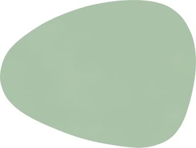 ZICZAC - Placemat TOGO - SET/6 - Dubbelzijdig - Kunstleer - 43x32 cm, groen