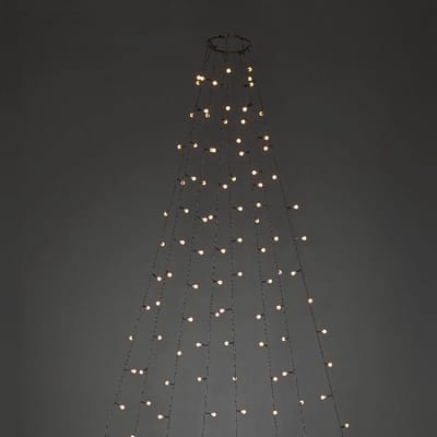 Konstsmide 6327-800 LED-boommantel Binnen/buiten Energielabel: F (A - G) werkt op het lichtnet Aantal lampen 240 LED Amber Verlichte lengte: 2.4 m