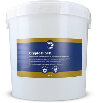 Excellent Crypto Block - 4,8 kg - Aanvullend Melkvoeding - Diervoeder - Kalveren - Stimuleren Weerstand