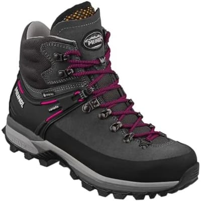 Meindl Air Revolution 1.5 Lady Wandelschoen (Maat - 6, Kleur - Grau/Fuchsia)