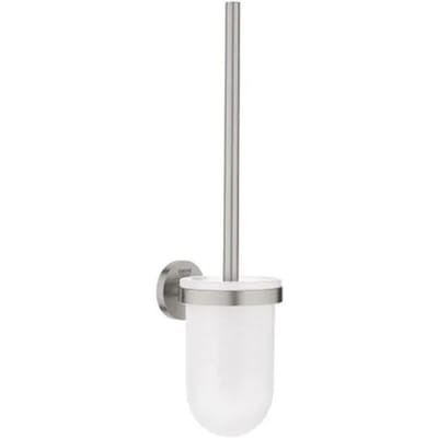 GROHE Essentials Toiletborstelset (wandmodel) - Supersteel (rvs)