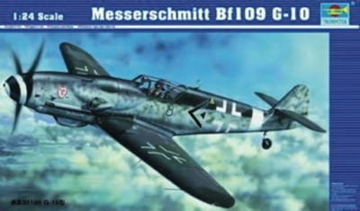 Trumpeter Messerschmitt Bf 109 G-10 - Bouwpakket schaal 1:24 - bf109g - 02409
