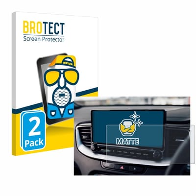 BROTECT - Screenprotector voor Kia XCeed 2024 - Folie Beschermfolie matte 2 Stuks