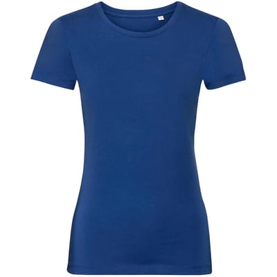 Dames-T-shirt Russell Athletic Pure Organic