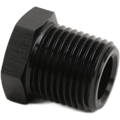 Adaptateur réducteur NPT mâle 14 po vers NPT femelle 18 po, raccord noir, accessoire automobile black