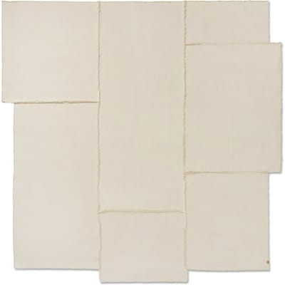 Ferm Living - Offset Sprei - wit