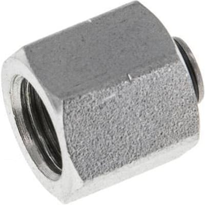 Eindkap G1/8'' Staal met Buitenzeskant 60° Conus 575bar Hydrauliek [2 Stuks]