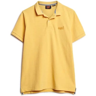 Superdry Classic Pique Korte Mouw Poloshirt Groen S Man