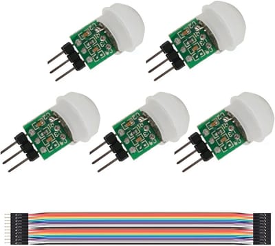 5PACK Mini Infrarood PIR Bewegingssensor voor Arduino - Automatische Detector Module