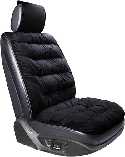 Autostoelhoes voor Passagier | Autostoel-Hoezen Voorstoelen Universeel Zwart | Auto Accessoires Universele