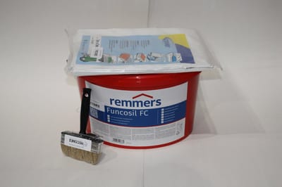 Gevelimpregneer 5 liter FC complete set inclusief afdekzeil en blokkwast