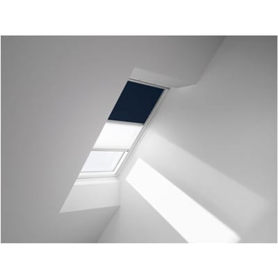 Velux Verduisterend Rolgordijn Met Plisse Dfd Fk06 1100s Donkerblauw