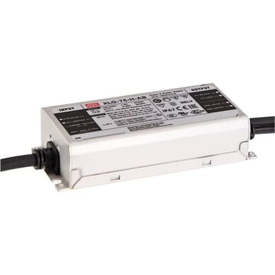 MEAN WELL XLG-75-24-A LED-driver Constante spanning, Constante stroomsterkte 74.4 W 1550 - 3100 mA 24 V/DC PFC-schakeling, Instelbaar,