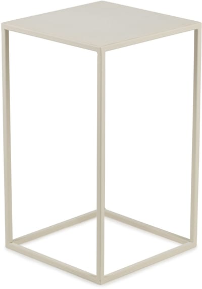 Modern Bloemenstandaard - Metaal - Crème - Minimalistisch design - Lichtgewicht en stabiel - Voor binnen