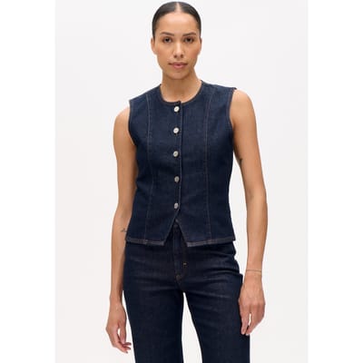 Baum und Pferdgarten Mene Blouse Dark Denim Wash Size: 32 | Button-Down Shirts Outlet | Dames | Blauw