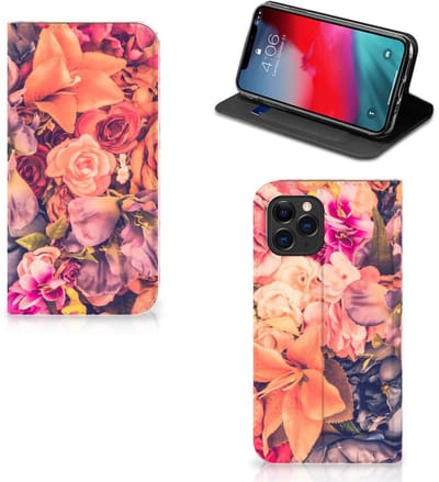 Apple iPhone 11 Pro Smart Cover Bosje Bloemen