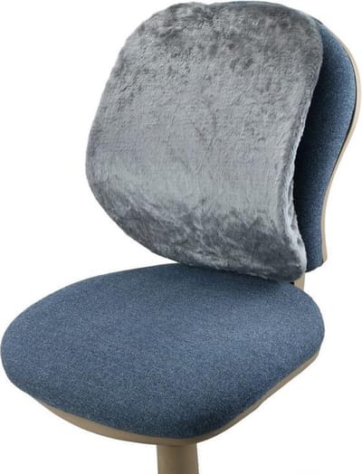 Rugsteun met Fleece overtrek - als extra ondersteuning aan de rug - Kleur grijs - Obbomed SM 7450G
