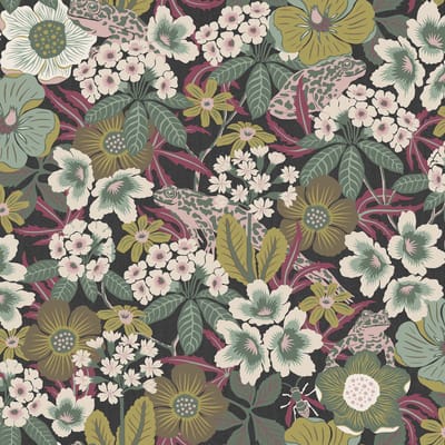 Boråstapeter Vliesbehang 2088 - Swedish Designers - Botanisch Grijs - 49cm x 10.05m