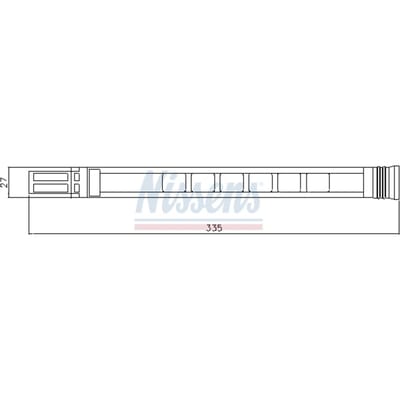 Droger, airconditioningsysteem NISSENS 95387