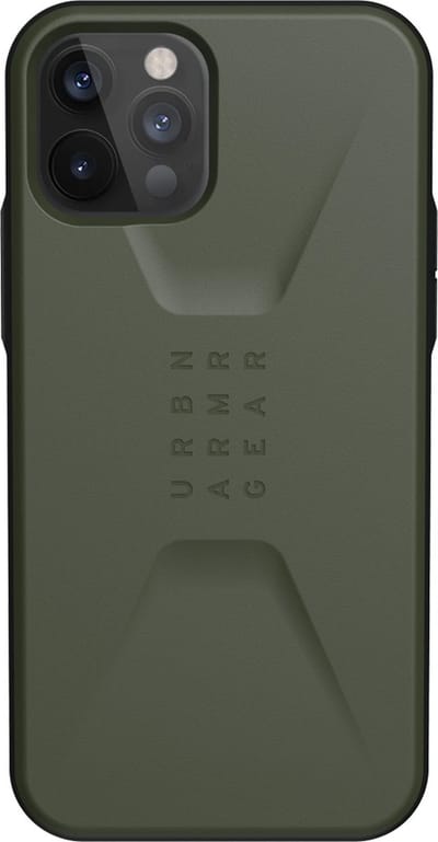 Urban Armor Gear Civilian Apple iPhone 12 Pro Max Hoesje Olive