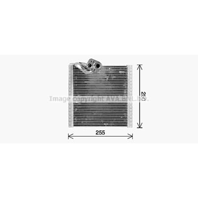 Verdamper, airconditioning AVA COOLING RTV668 AVA