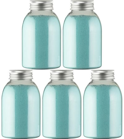 Scrubzout Hamam - 300 gram - fles met aluminium dop - Hydraterende Lichaamsscrub - set van 5 stuks